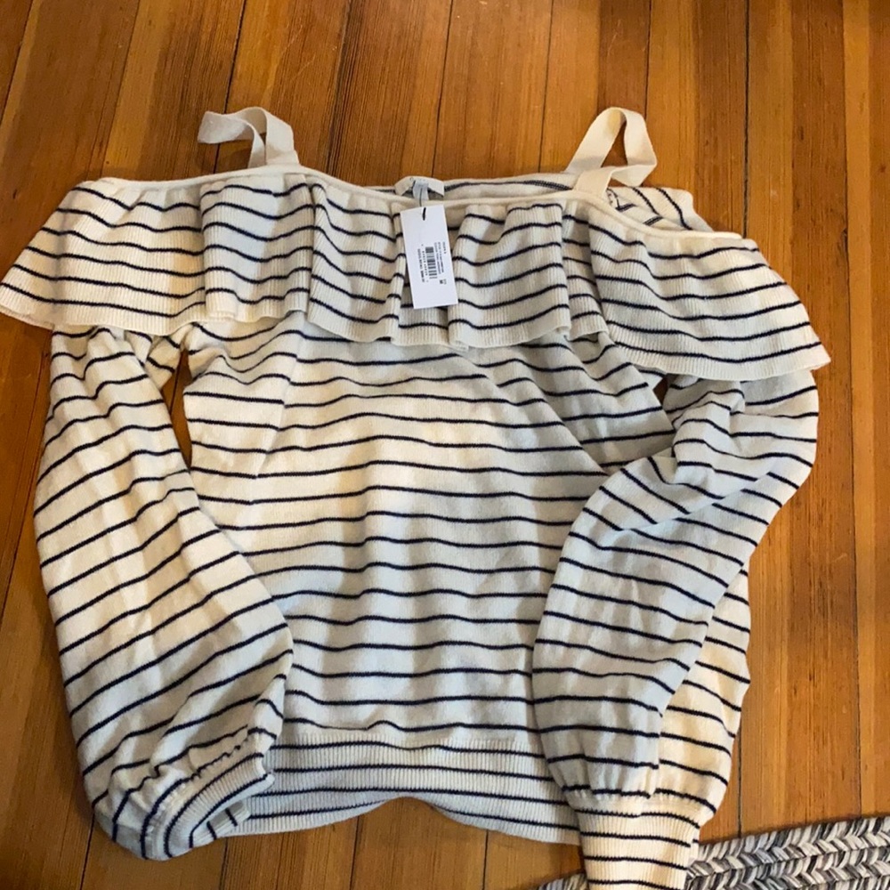 Joie off the shoulder sweater new with tags